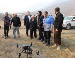 استفاده از پهپاد برای پایش دقیقتر آتشسوزی جنگلهای الیت مرزنآباد