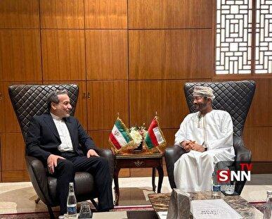 عراقچی با همتای عمانی دیدار کرد