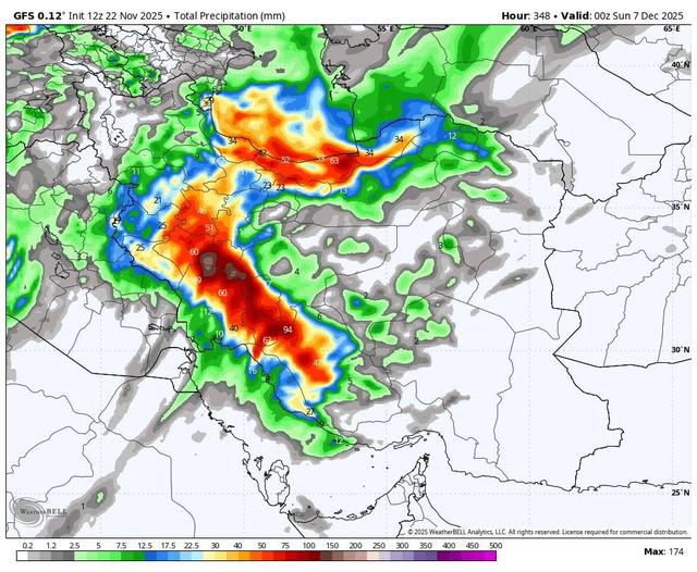 بارش‌های خوبی در راهند/ امیدواری به بهبود وضعیت آبی کشور