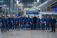 اعضای تیم ملی کشتی فرنگی ایران به میهن بازگشتند