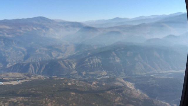  ۸۰ درصد آتش‌سوزی جنگل‌های الیت کنترل شد