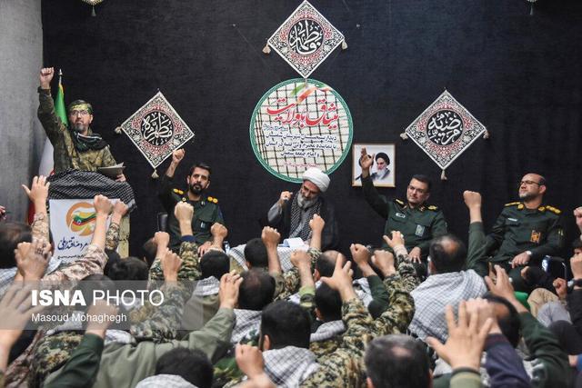 دیدار بسیجیان با نماینده ولی فقیه در استان سمنان