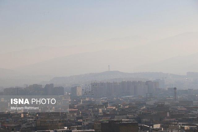 همدان زیر سایه دود