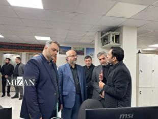 رئیس حوزه ریاست قوه قضاییه از خبرگزاری میزان بازدید کرد