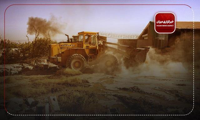 بیش از ۲۰ مورد تغییر کاربری غیرمجاز در بخش فشافویه قلع و قمع شد