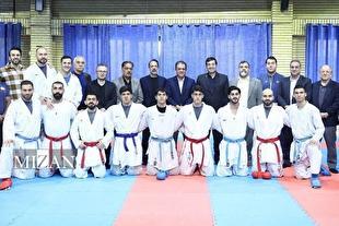 حضور وزیر ورزش و جوانان در اردوی تیم ملی کاراته/ دنیامالی: درخشش کاراته‌کا‌ها انتظارات را بالا برده