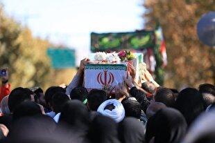 عکس | تشییع پیکر دو شهید گمنام در الشتر و نورآباد