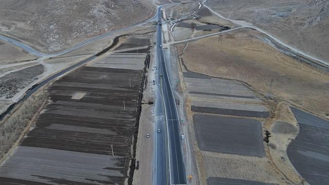 چهارخطه شمسآباد–خراجی زیر بار ترافیک رفت