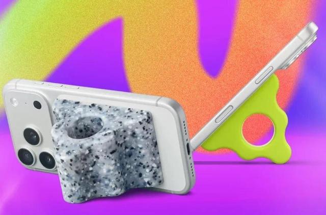 اپل از اکسسوری کاربردی و خلاقانه خود رونمایی کرد | یک پایه نگهدارنده امن برای آیفون