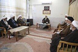 دیدار اعضای شورای عالی حوزه علمیه خراسان با حضرت آیت الله مکارم شیرازی