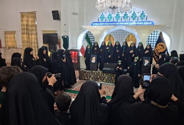 به همت مدیریت زائرین غیرایرانی حرم رضوی؛ مراسم سوگواری بانوان اردو زبان در حرم مطهر رضوی در ایام فاطمیه برگزار شد