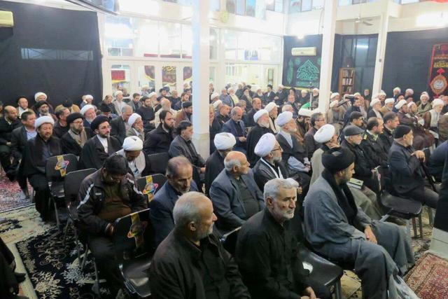 مراسم عزاداری فاطمیه در حسینیه آیت‌الله فاضل لنکرانی قم برگزار شد