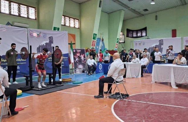 برگزاری مسابقات پاورلیفتینگ دانشگاه‌های کشور در کردستان