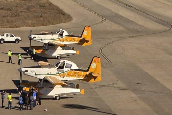 هواپیماهای آب‌پاش ترکیه ای وارد ایران شدند