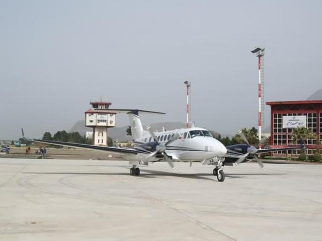 انجام وارسی پروازی سامانه کمک ناوبری فرودگاه خرمآباد