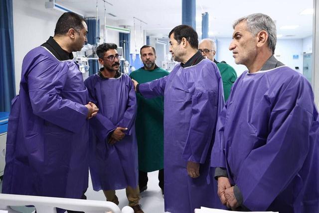 عیادت وزیر ورزش از دختر موتورسوار