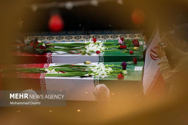 وداع با شهدای گمنام دفاع مقدس در اردبیل