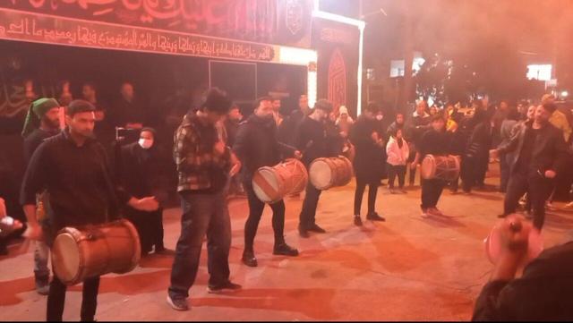 تشییع نمادین پیکر حضرت فاطمه(س) در دامغان