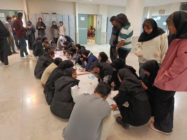 دانشجویان قزوین روز جهانی کودک را با «نقاشی انگشتی» جشن گرفتند