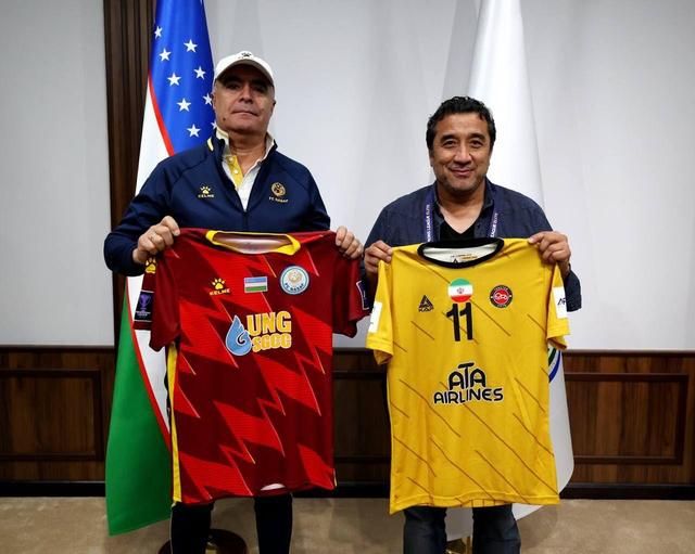 تراکتور با لباس زرد به دیدار نسف قارشی می‌رود