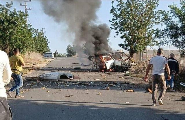 شهادت یک شهروند لبنانی در حمله پهپادی رژیم صهیونیستی به عیتاالشعب