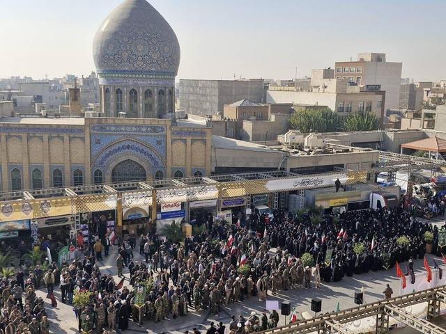 نمایش اقتدار بزرگ‌ترین اجتماع بسیجیان پایتخت