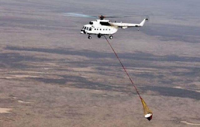 بالگرد آتش‌ نشان وارد عملیات اطفای حریق در جنگل‌های جلفا شد 