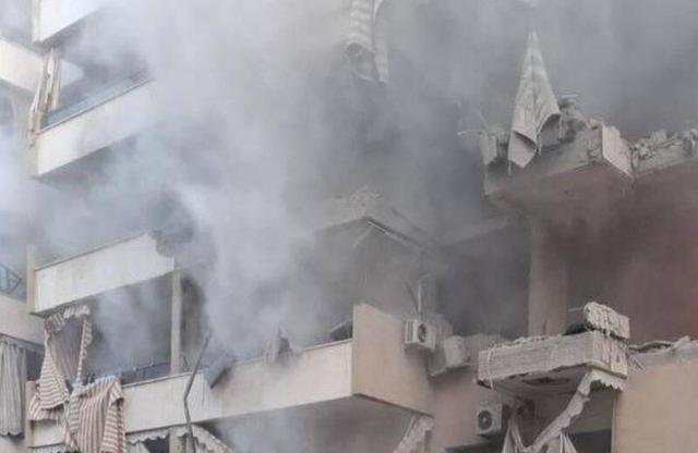 فیلم/ حمله هوایی رژیم صهیونیستی به ضاحیه جنوبی بیروت