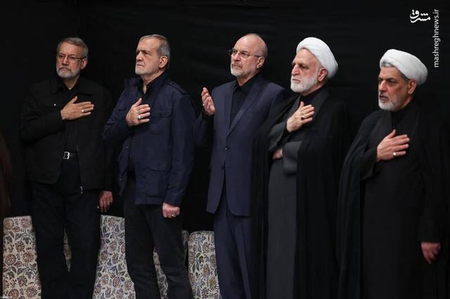 عکس/ مراسم عزاداری شب شهادت حضرت زهرا (س) در حسینیه امام خمینی (ره)