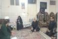 دیدار مسئولان ناحیه حضرت رسول (ص) کرمان با خانواده شهید «یدالله کافی‌نژاد»