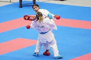 نهال زکی زاده دختر کاراته ایران فینالست شد