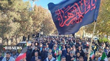 آغاز آئین پیادهروی حرم تا حرم در یاسوج با حضور پر شور مردم