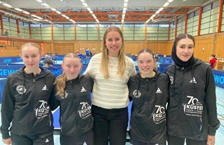 درخشش دختر پینگ پنگ باز ایرانی در بوندسلیگا دو آلمان