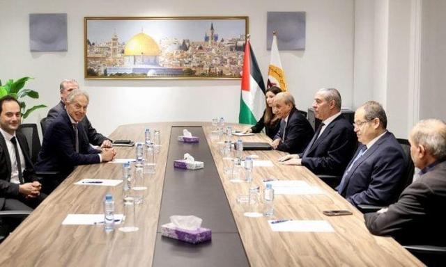 رایزنی معاون تشکیلات خودگردان فلسطین با تونی بلر در باره آینده غزه