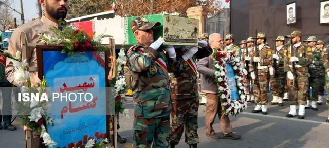 ارومیه در سوگ حضرت زهرا(س)؛ پیکرهای مطهر ۶ شهید گمنام تشییع شد