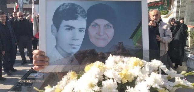 مادر شهید رضایی به فرزند شهیدش پیوست/درخواست مادرشهید آملی از رسانه‌ها 