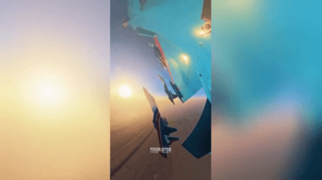 Russian aerobatic team honors deceased Indian pilot in Dubai