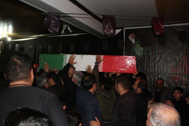 استقبال باشکوه مردم آستارا از شهید گمنام