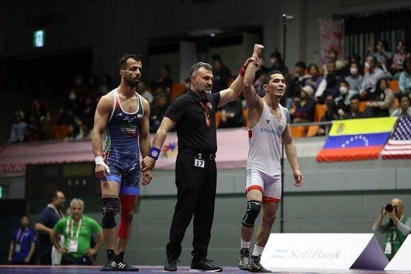 ادامه مدال آوری کشتی آزاد با نایب قهرمانی کیوان رستم آبادی 