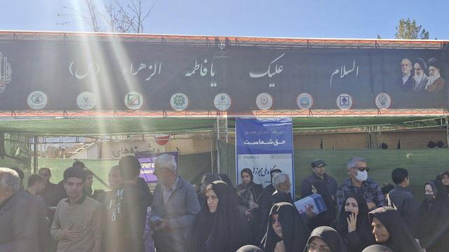 موکب های خدمت رسانی به عزاداران فاطمی در بیرجند