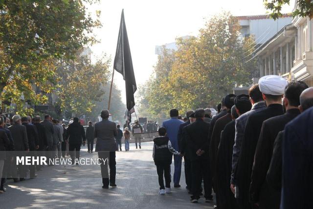 دسته های عزاداری آستارا در سوگ شهادت بانوی دو عالم