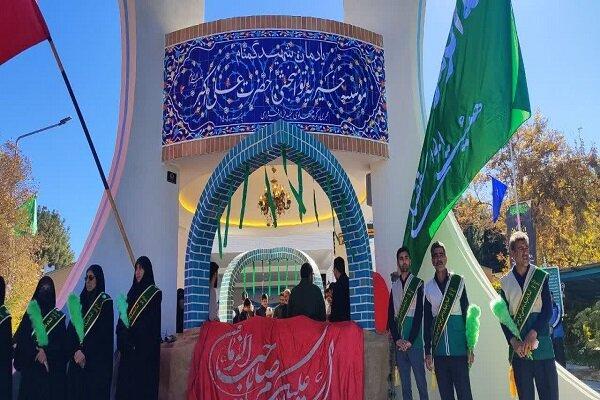 میزبانی باشکوه از قهرمان وطن در توانبخشی حضرت علی اکبر(ع)