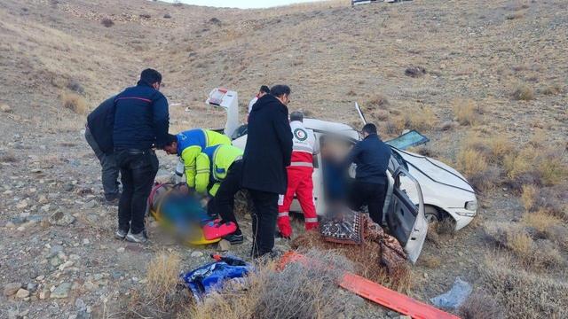 محبوبی: واژگونی خودرو در محور چایپاره - خوی ۳ مصدوم برجای گذاشت