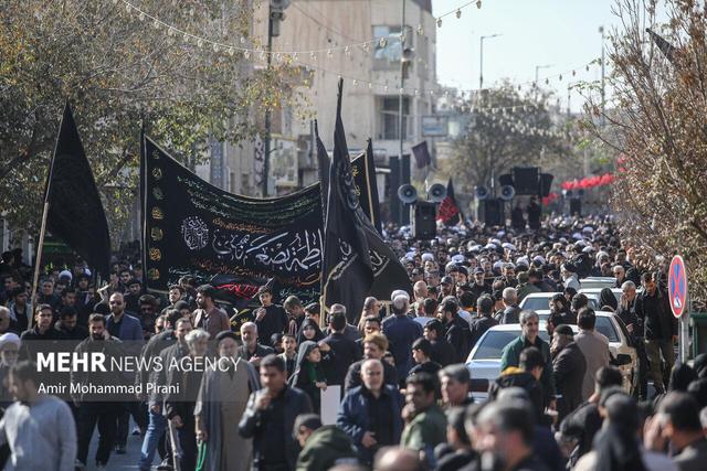 عزاداری شهادت حضرت زهرا(س) در قم
