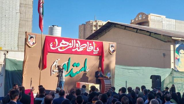 تدفین شهید خوشنام در دانشگاه فرهنگیان الگویی برای معلمان است