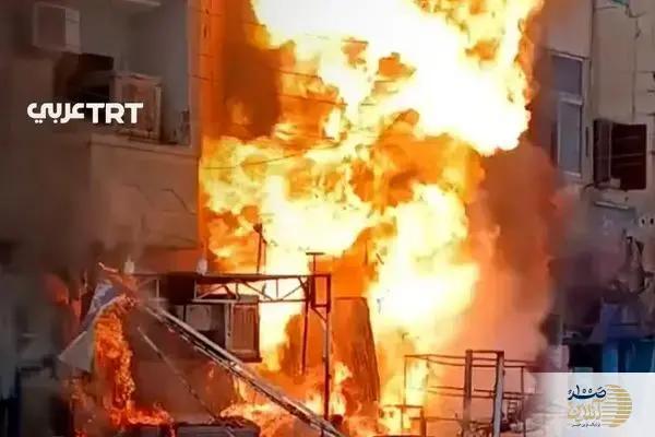 ببینید/ اولین ویدئو از لحظه عملیات انتحاری در پاکستان منتشر شد