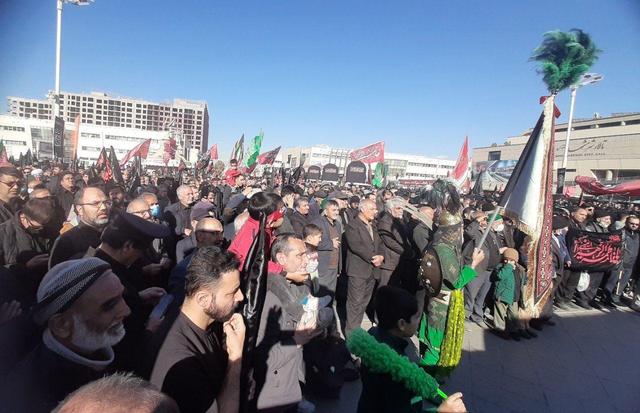 اجتماع عزاداران فاطمی در مشهد برگزار شد+فیلم