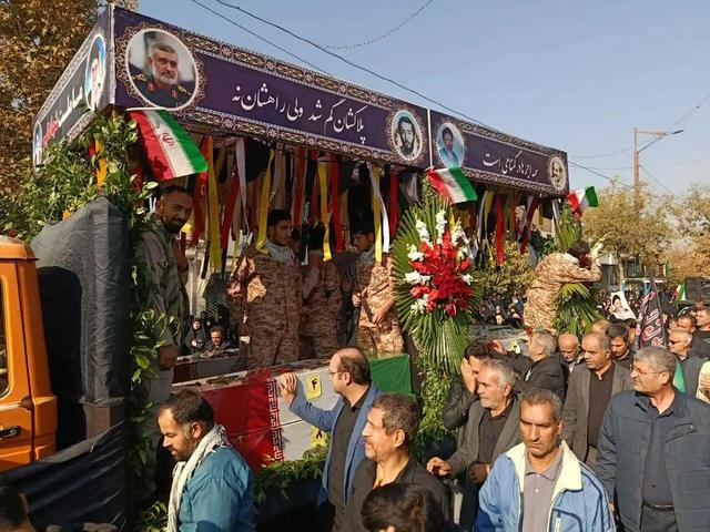 هشت لاله زهرایی در کهن دیار قزوین تشییع شدند