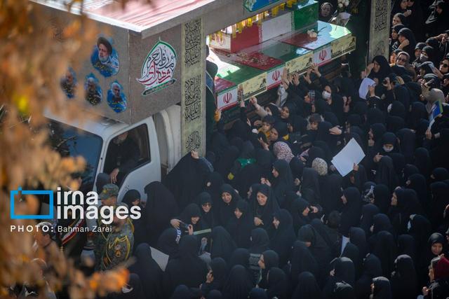 روز فاطمیه، روز پیمان دوباره مردم کرمانشاه با شهدای گمنام