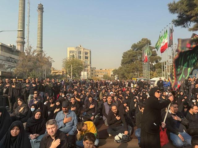 اجتماع امت فاطمی با بازنمایی صحن انقلاب حرم امام رضا (ع) در تهران + فیلم